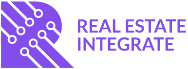 Real Estate Integrate Logo Blue